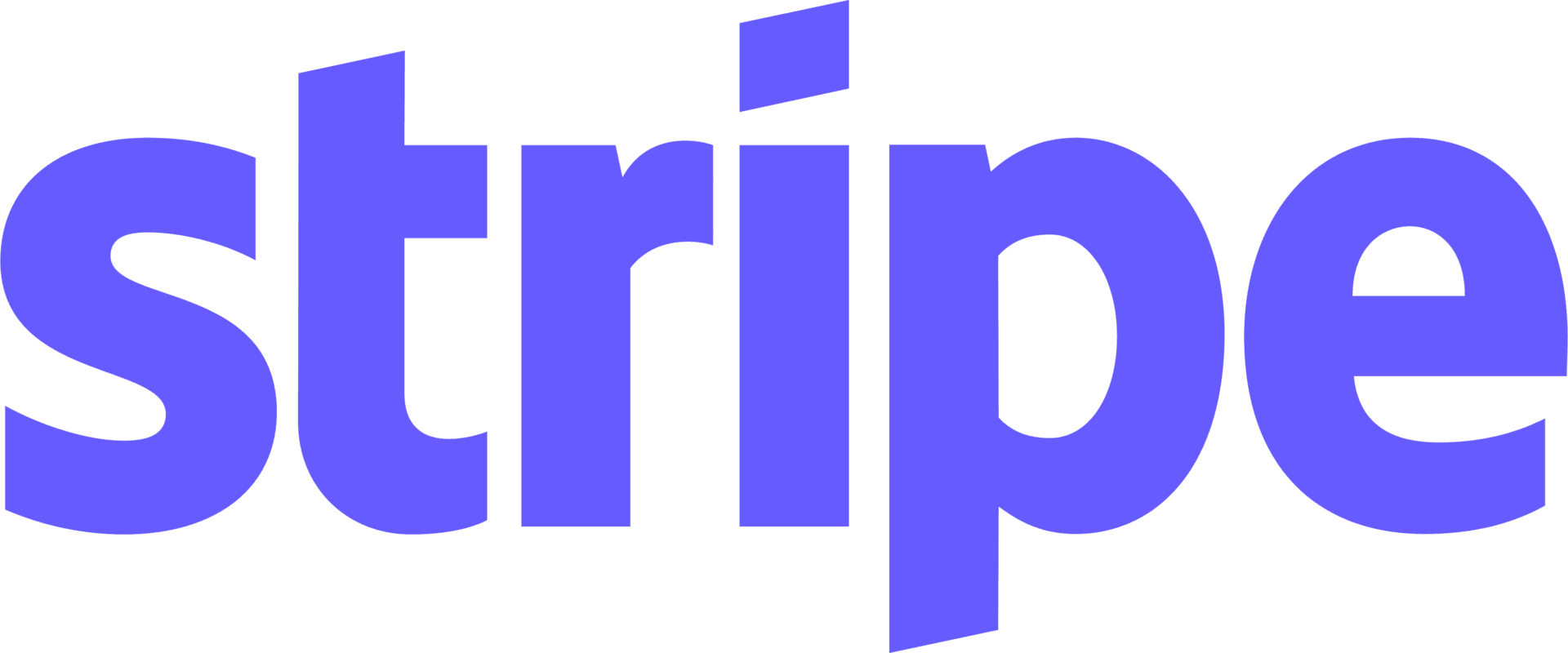 A blue strip logo is shown on top of the word " trip ".